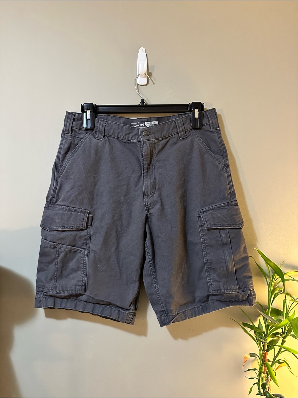 Carhartt Men's Cargo Shorts in Charcoal